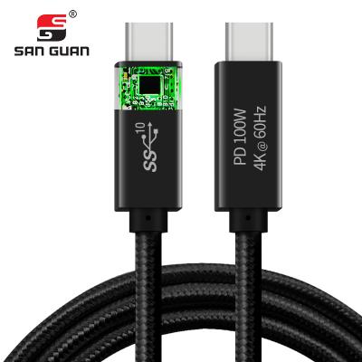 USB3.1 Gen2 cable 10Gbps 100W（Nylon jacket）